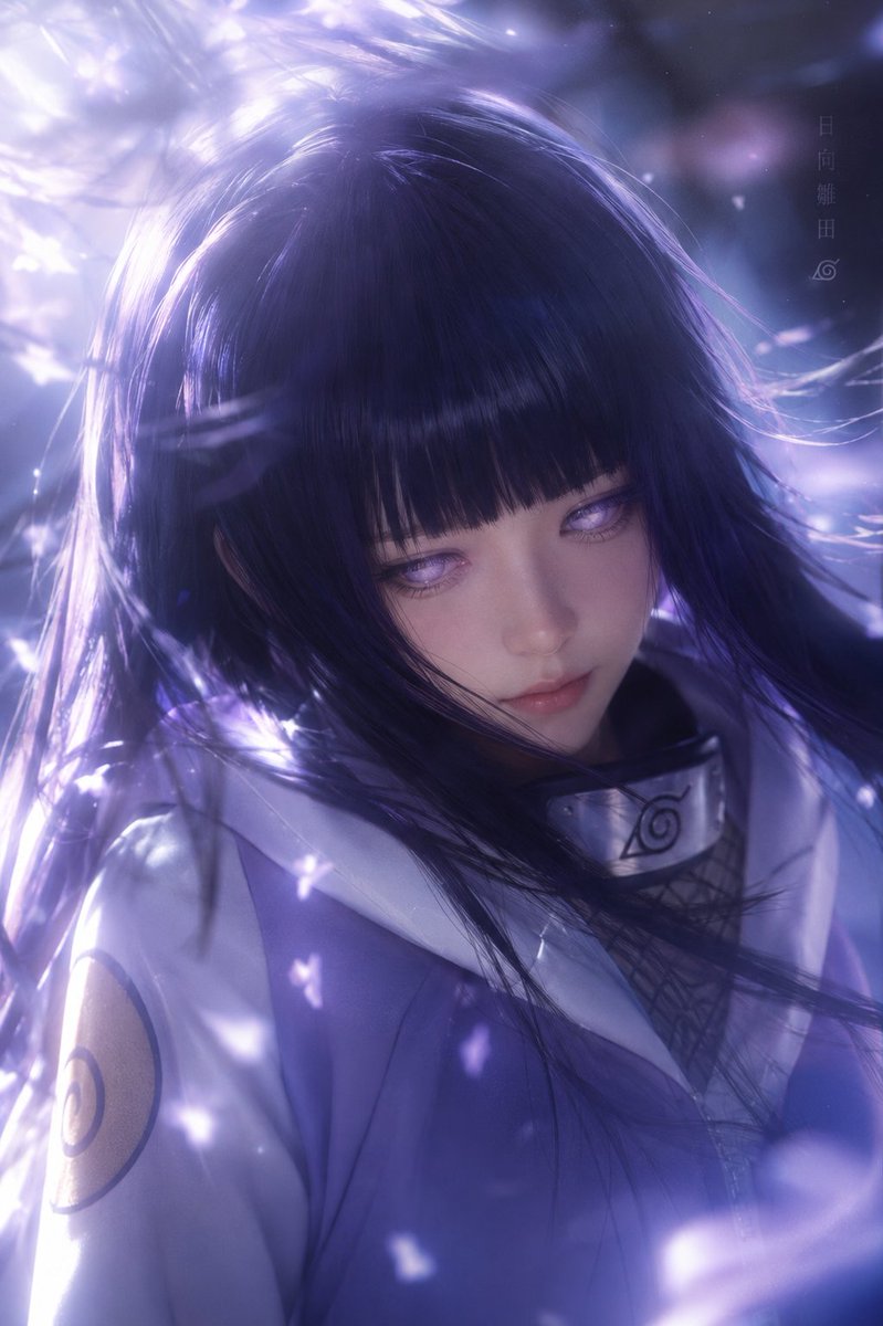 Cinematic Hinata Anime Portrait