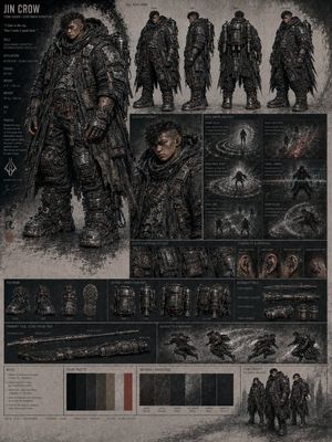 Jin Crow Sci-Fi Character Sheet