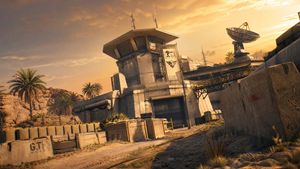 Desert Military Outpost