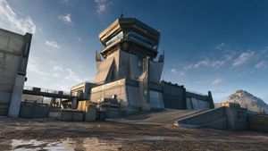 Futuristic Military Watchtower