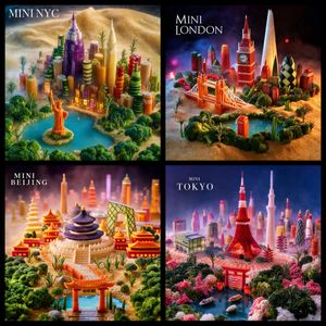 Mini World Foodscape Grid