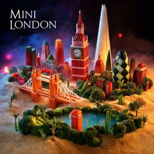 Mini London Sugar Landscape