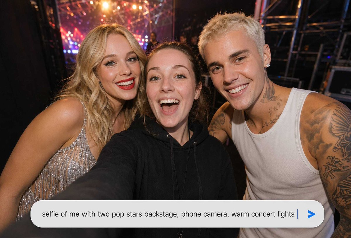 Backstage Pop Star Selfie