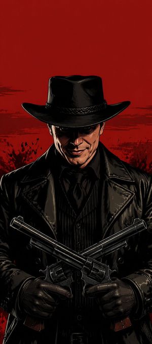 Faceless Outlaw Graphic Novel Poster