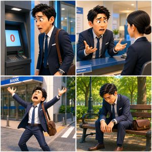 Zero Balance Bank Storyboard