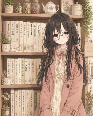 Faceless Cottagecore Anime Girl