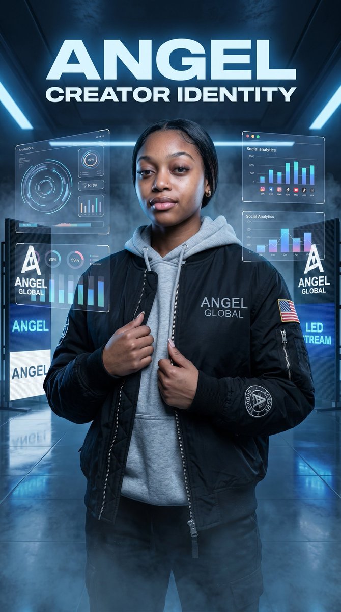 Sample output image for Futuristic Creator Brand Campaign