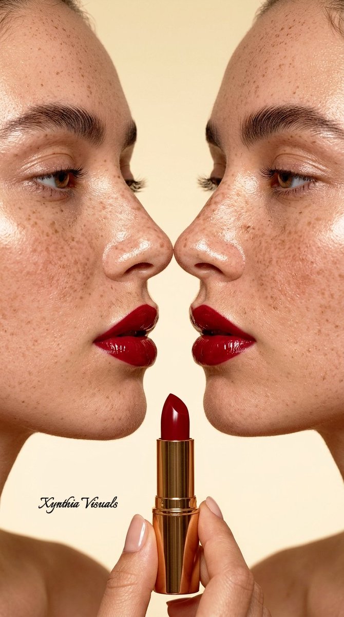 E-commerce Main Image - Macro Beauty Photography Portrait - Image 1