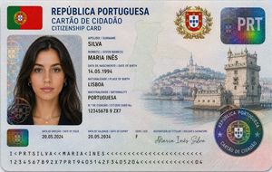 Nigerian Citizenship Identity Card Mockup