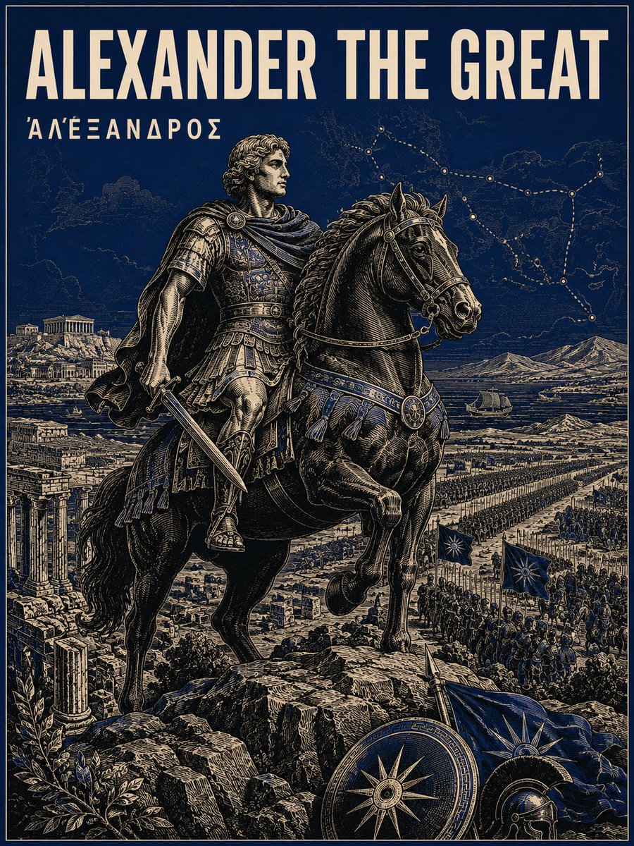 Alexander the Great Historical Poster example 2