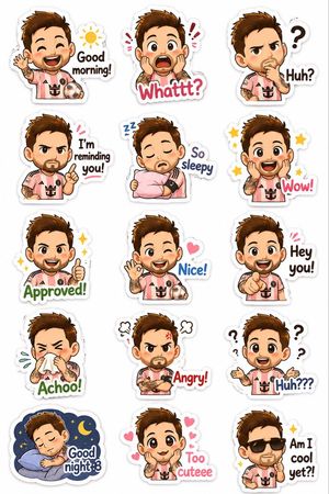 Chibi Expression Sticker Pack