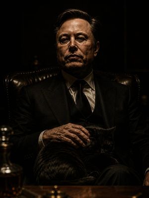 The Dark Godfather Structural Portrait