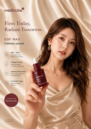 Luxury Skincare Advertisement Poster