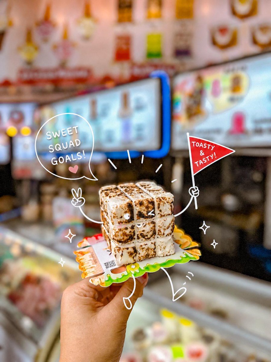 Kawaii Dessert Food Photography with Doodles example 3