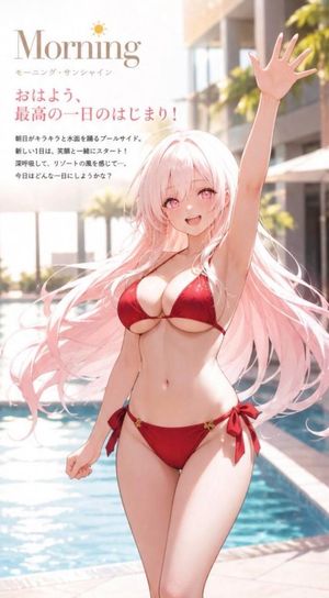 Poolside Swimsuit Story Photobook