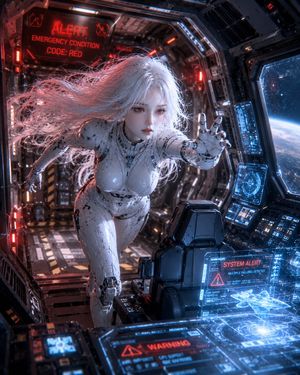 Spaceship Female Android