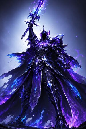 Majestic Dark Fantasy Arcane Knight