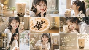 Milk Tea Commercial Storyboard