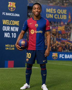 Football Player Signing Presentation