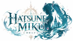 JRPG Hatsune Miku Fantasy Logo