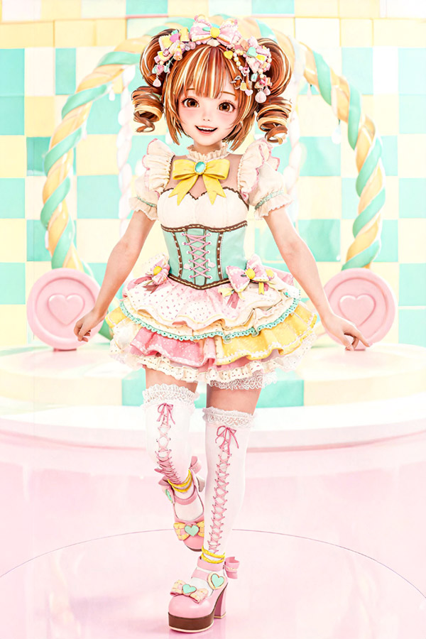 Pastel Sweet Lolita AI Doll