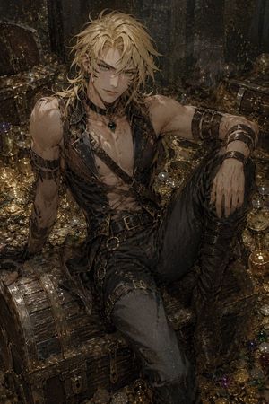 Censored Dark Fantasy Treasure Hunter