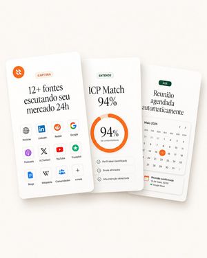 Overlapping SaaS Feature Cards