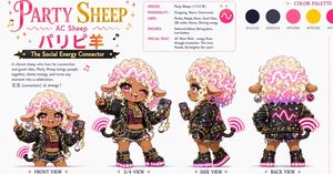 Party Sheep Character Sheet