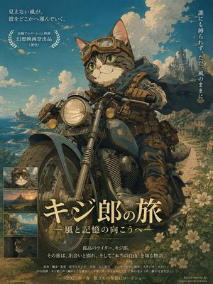Kijiro Cat Rider Anime Poster