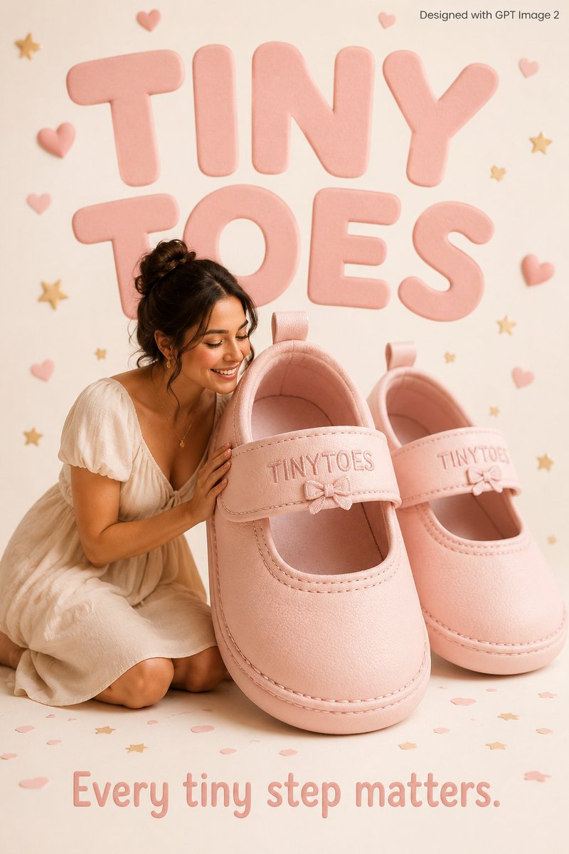TinyToes Giant Baby Shoes Ad example 2