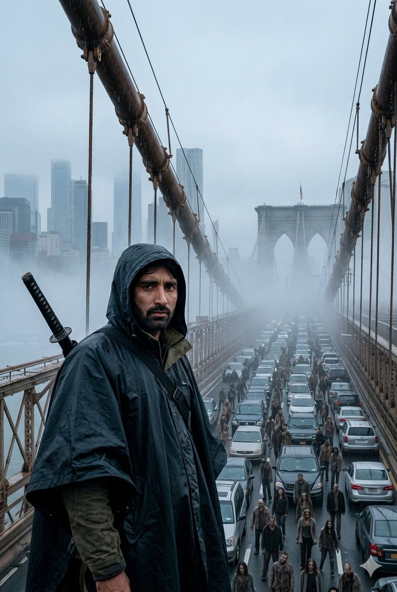 Foggy Brooklyn Bridge Survivor