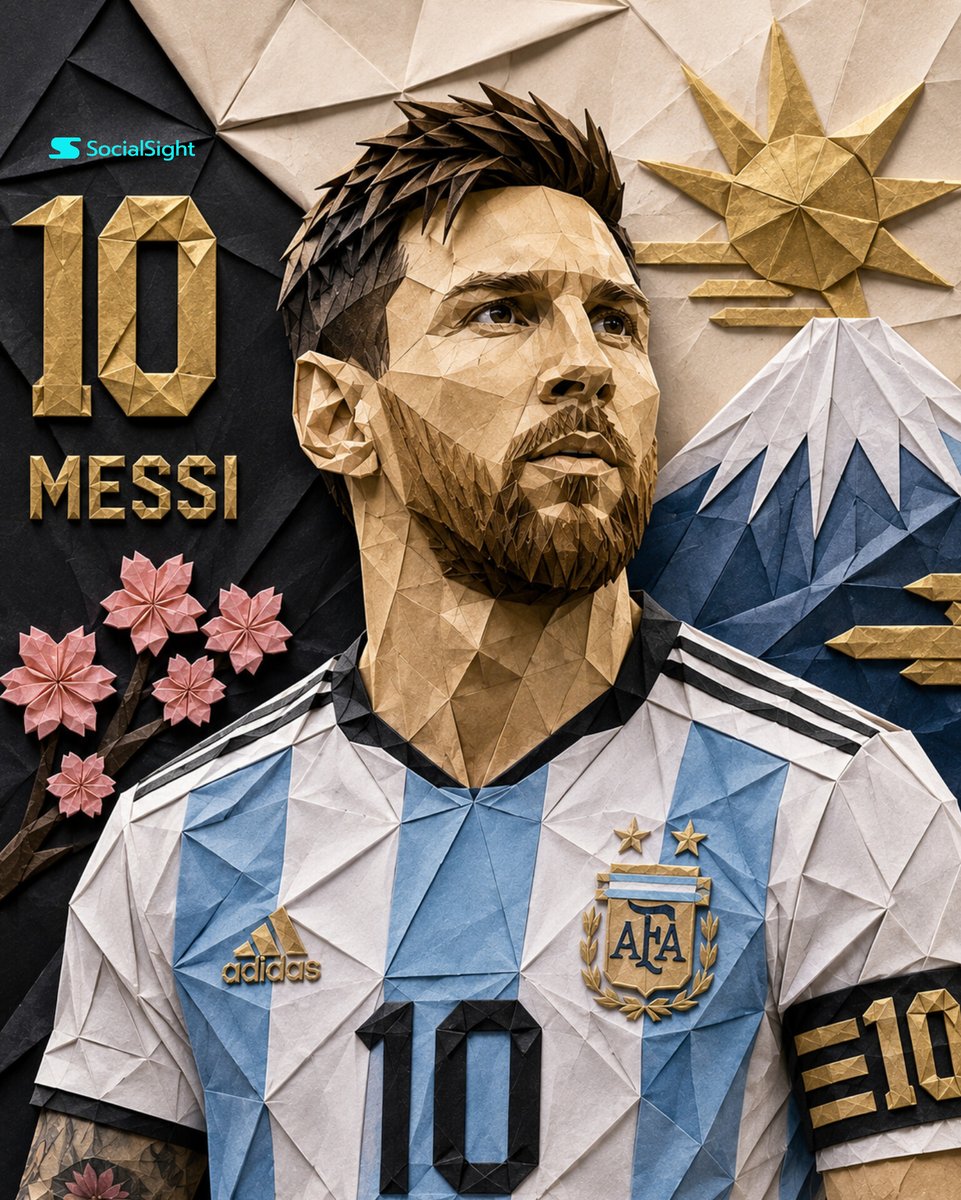 Cristiano Ronaldo Origami Paper Art 3