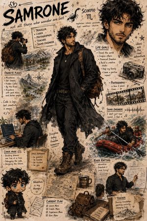 Illustrated Character Personality Board