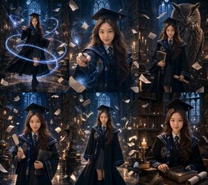 Magic Academy Graduation Portrait System