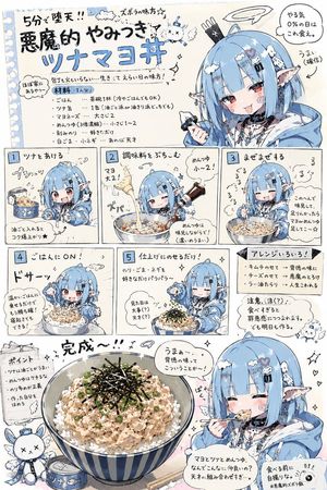 Manga Recipe Illustration Generator
