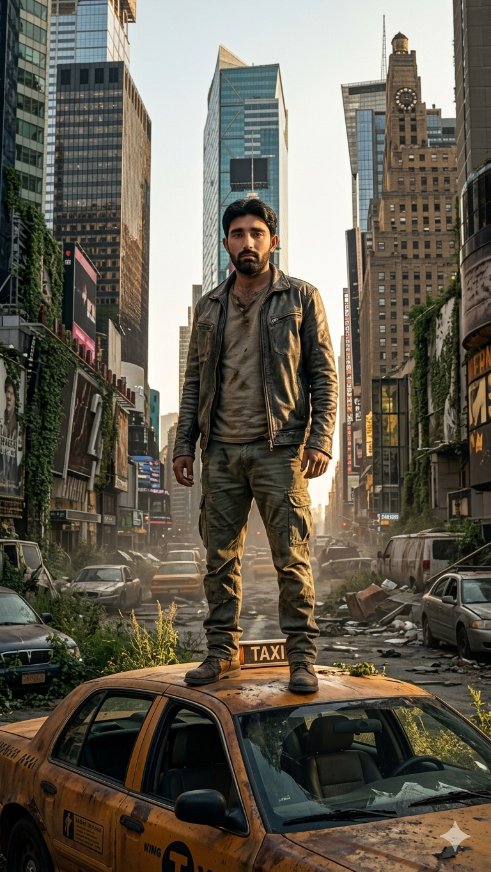 Post-Apocalyptic Taxi Survivor