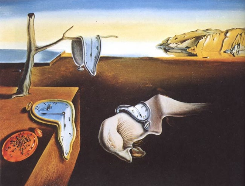 Dali-Inspired Surreal Landscape reference image 1