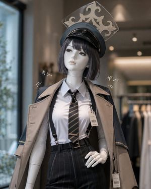 Anime Police Mannequin Fashion Display