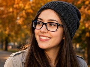 Centered Autumn Portrait Recreation
