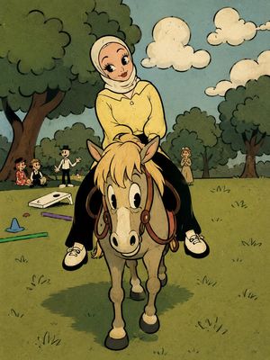 Fleischer-Style Pony Ride