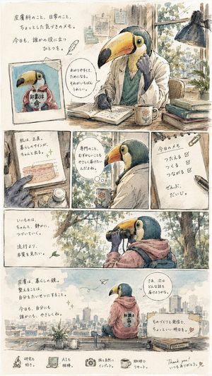 Toucan Dermatologist Diary Manga