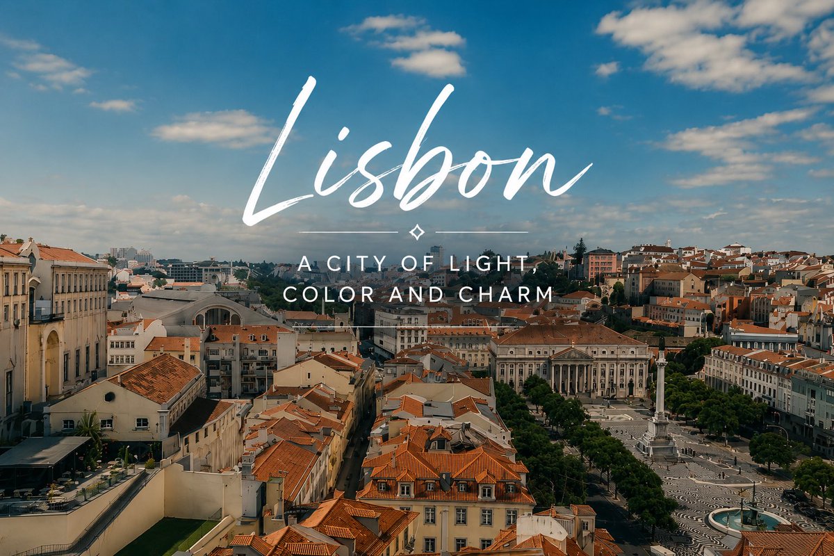 Lisbon Travel Poster