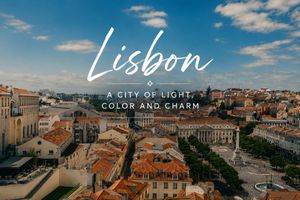 Lisbon Travel Poster