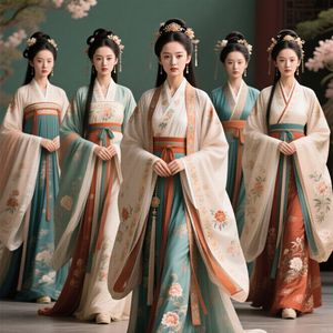 Five Hanfu Noblewomen Portrait
