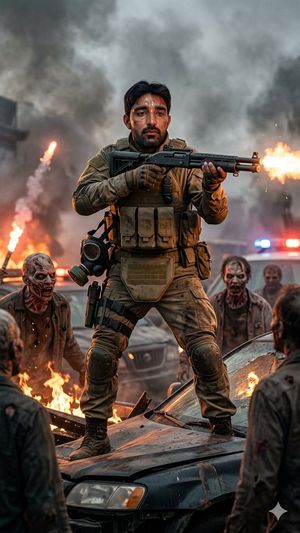 Cinematic Frontline Warrior Last Stand