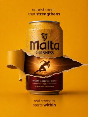 Malta Guinness Strength Ad