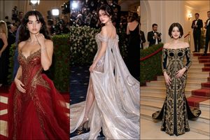 Met Gala Couture Triptych