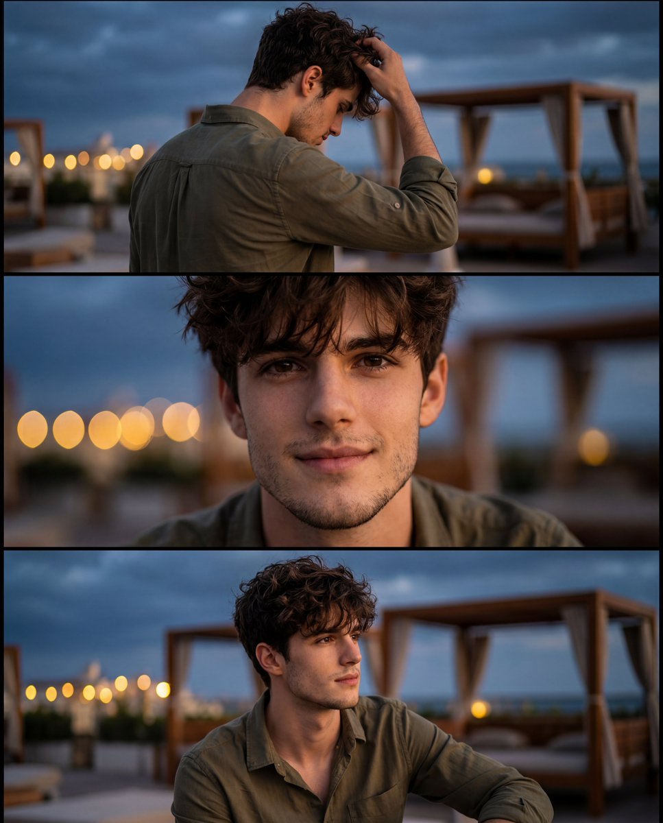 Profile / Avatar - Cinematic Identity-Consistent Portrait Collage - Image 1
