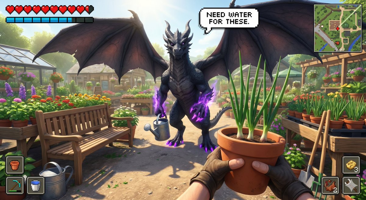 Comic / Storyboard - Dark Dragon vs Vegetations Battle - Image 1