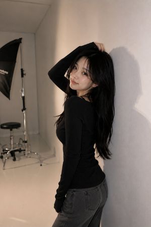 Ultra-Realistic Studio Fashion Portrait